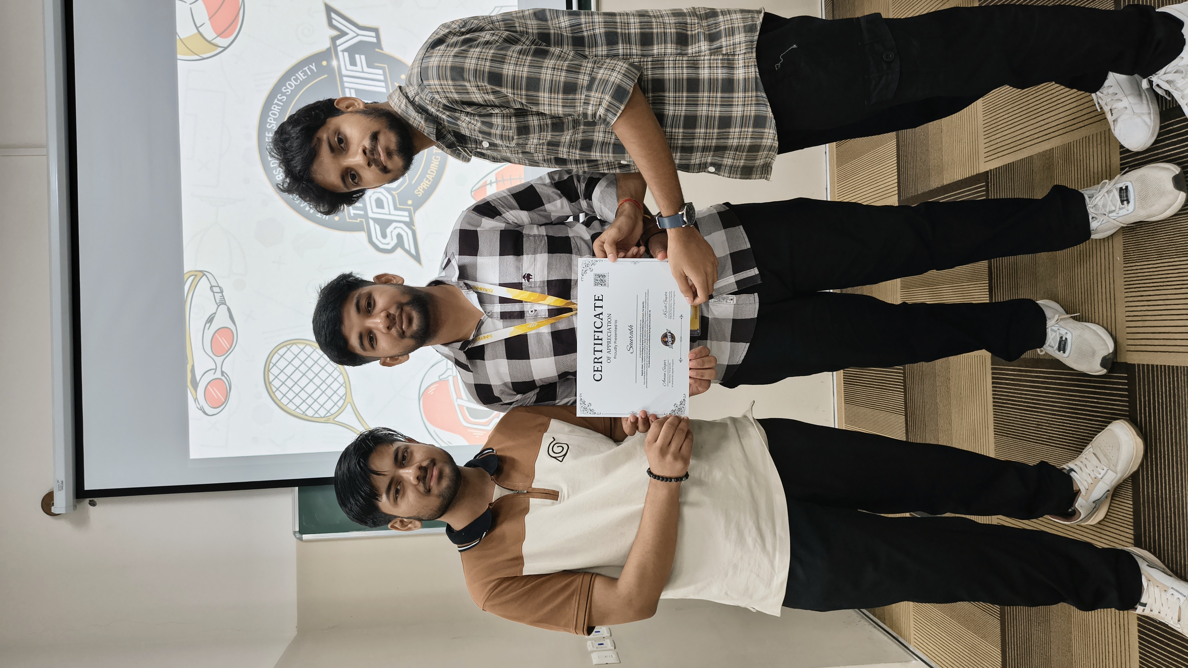 Team Certificate Distribution Photo 5
